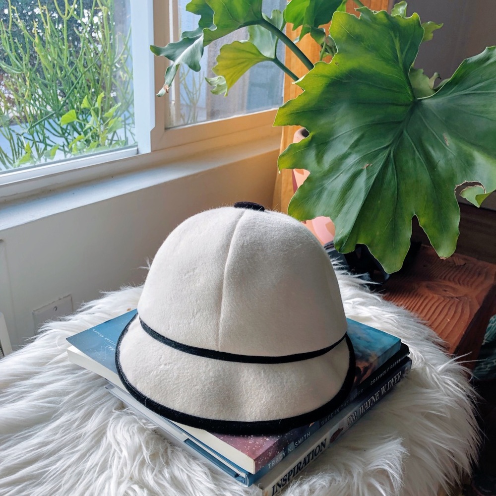 Opening Ceremony ivory hat